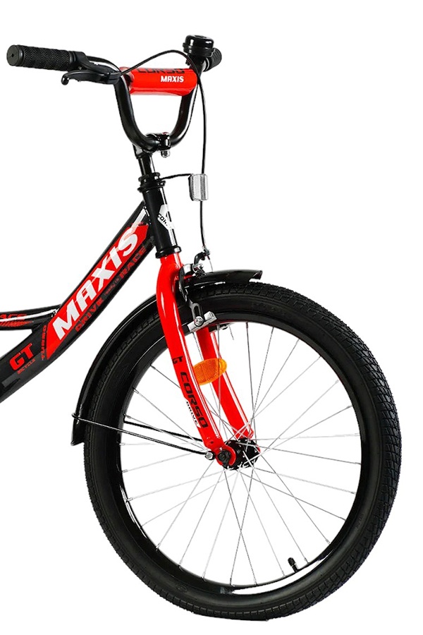 Велосипед "CORSO" MAXIS колір чорно-червоний ЦБ-00246127 SKT000983464 фото