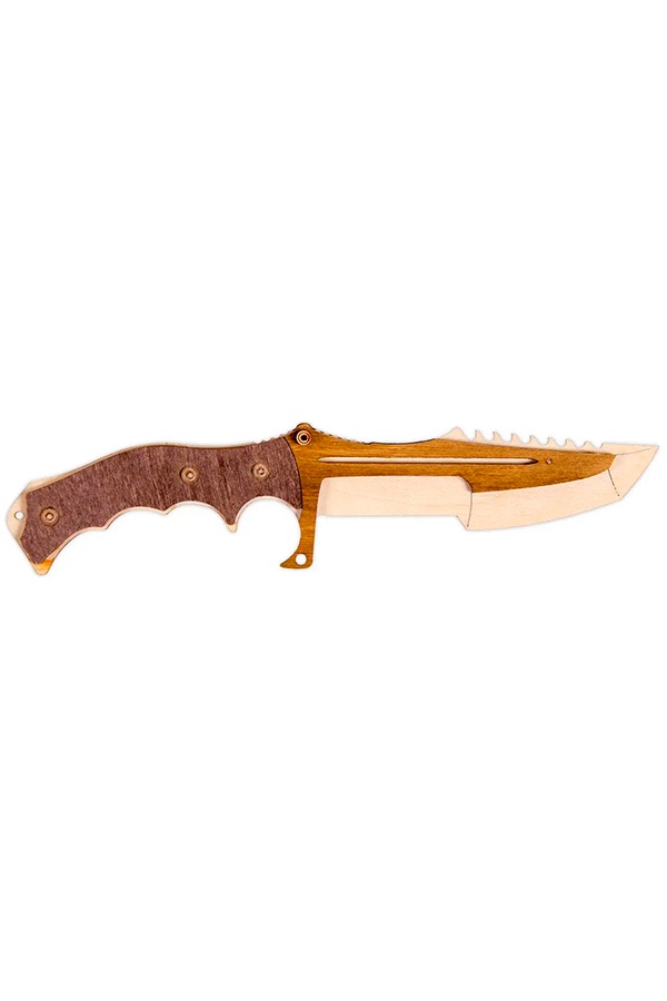 Игрушка - сувенирный нож "ОХОТНИК GOLD" цвет разноцветный ЦБ-00241137 SKT000961201 фото