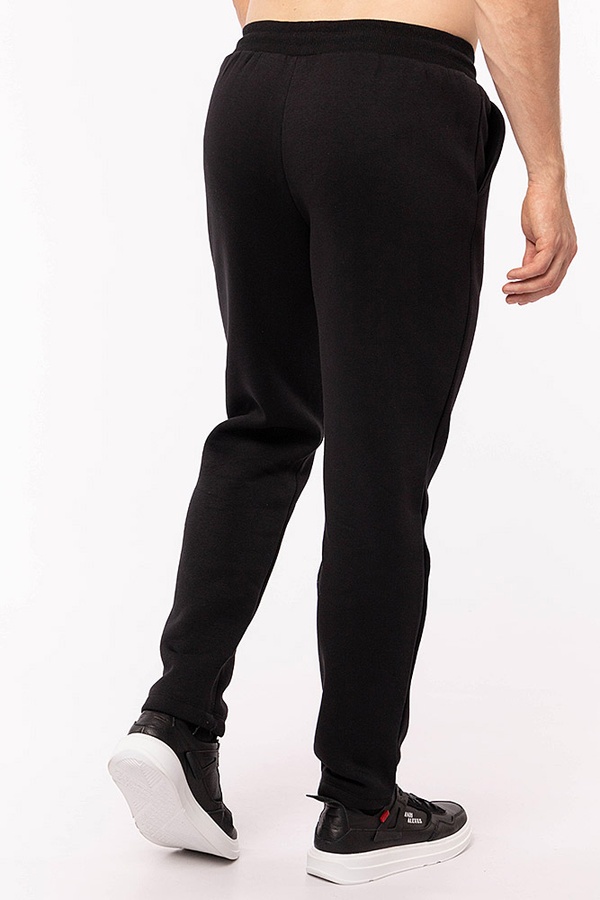 Мужские спортивные штаны 52 цвет черный ЦБ-00198181 SKT000863241 фото