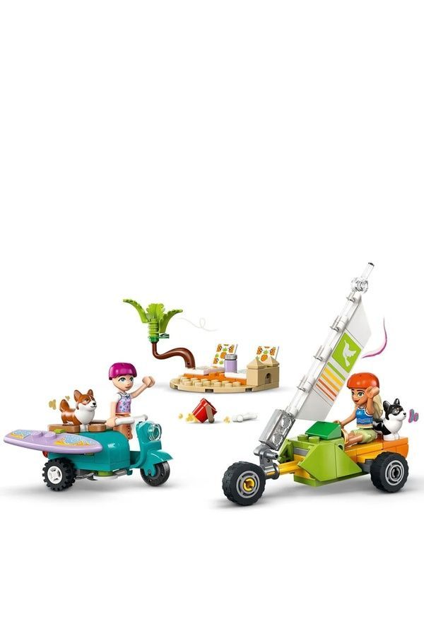 Конструктор LEGO Friends, Собачі пригоди на серфі та скутері 42641 ЦБ-00269197 фото
