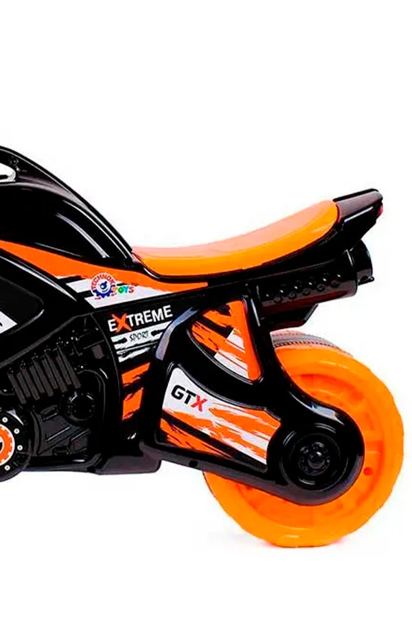 Игрушка "Мотоцикл Технок" цвет черно-оранжевый ЦБ-00236783 SKT000952839 фото