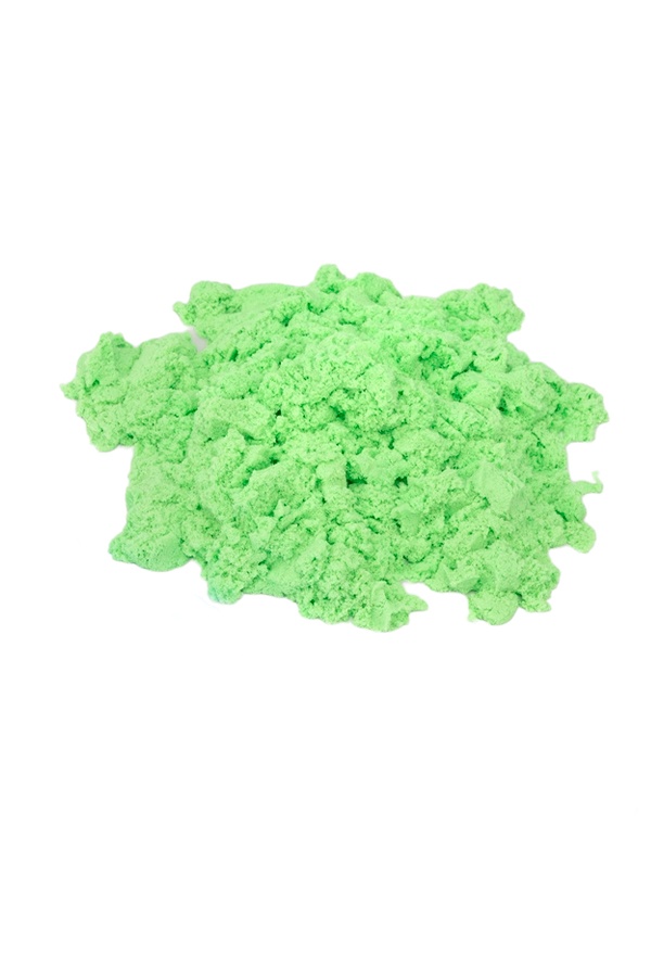 Кінетичний пісок Magic sand в пакеті колір зелений ЦБ-00239633 SKT000959222 фото