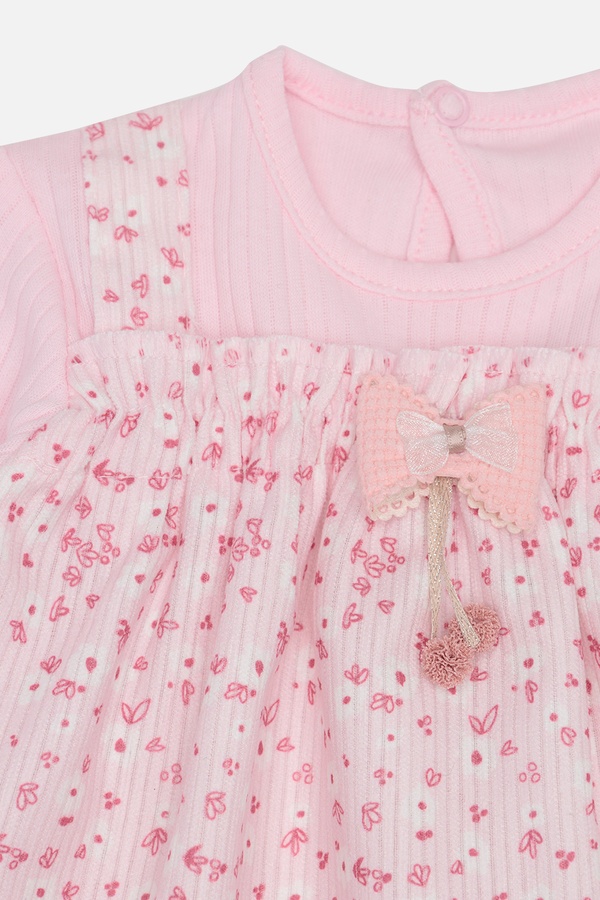 Сукня для дівчинки 68 колір рожевий ЦБ-00243089 SKT000966934 фото