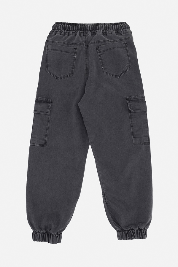Джогери джинсові для хлопчика 128 колір сірий ЦБ-00254804 SKT001005921 фото