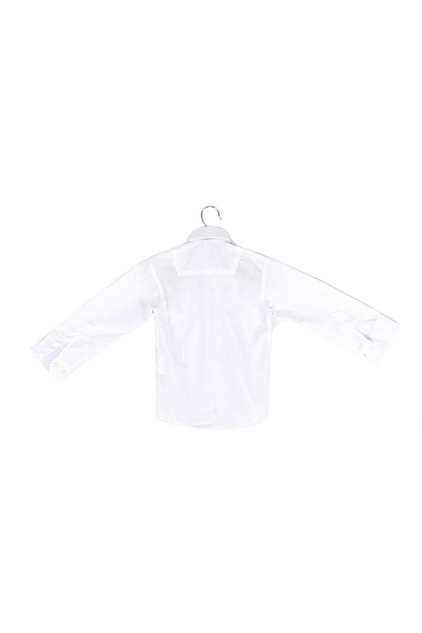 Рубашка на мальчика 122 цвет белый ЦБ-00162615 SKT000551643 фото