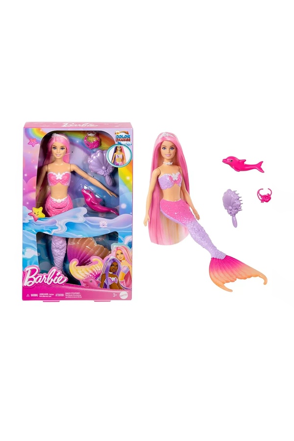 Кукла-русалка "Цветовая магия" серии Дримтопия Barbie цвет разноцветный ЦБ-00250288 SKT000992854 фото