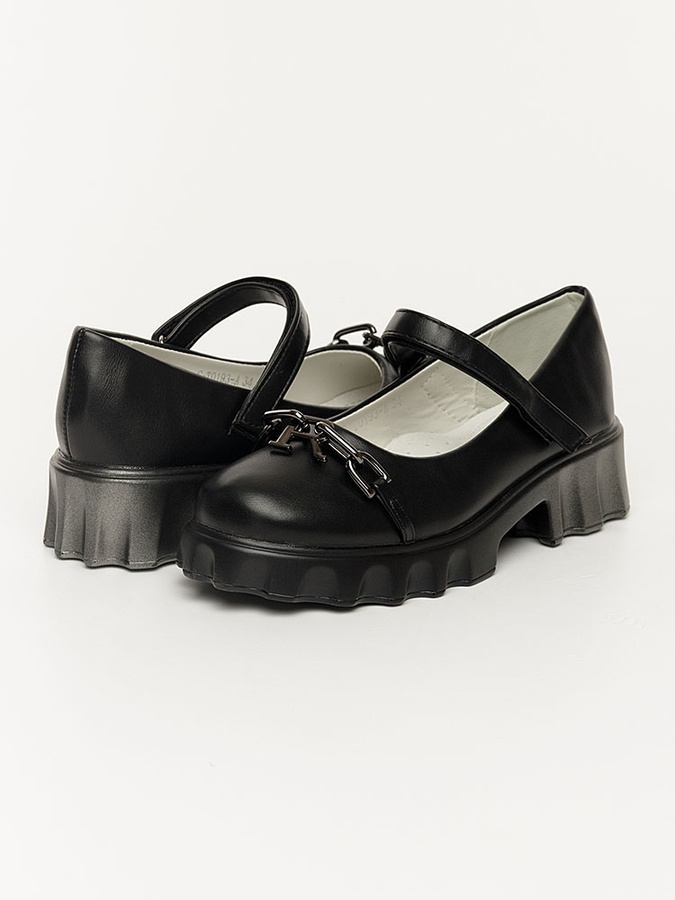 Туфлі для дівчинки 31.5 колір чорний ЦБ-00225745 SKT000922722 фото