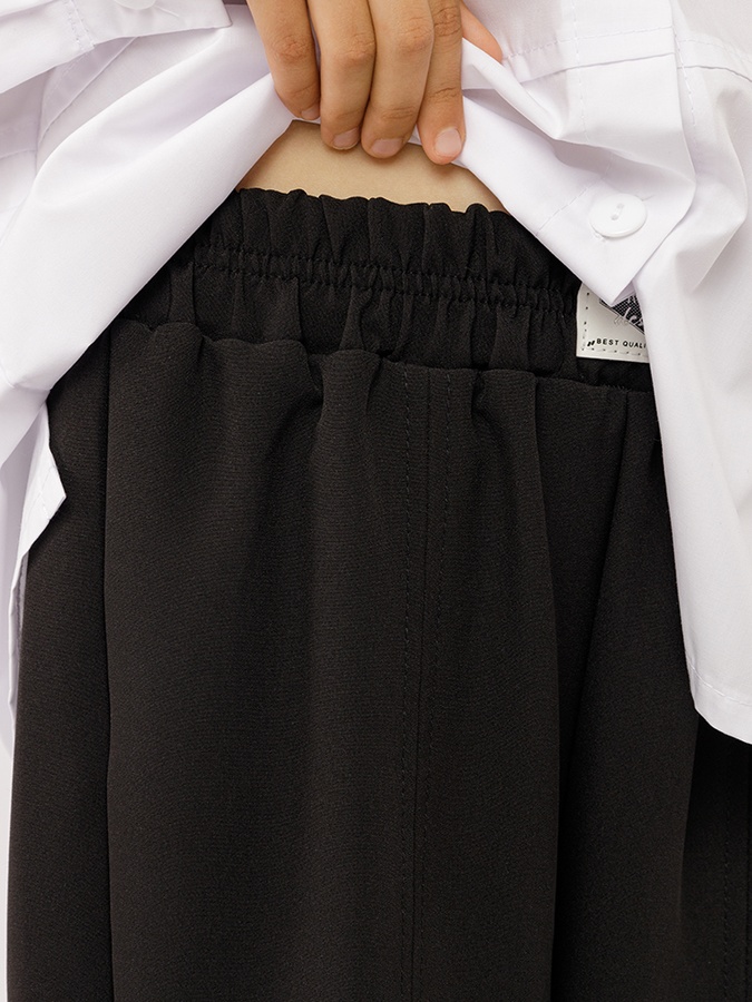 Штани для дівчинки 116 колір чорний ЦБ-00221708 SKT000913445 фото
