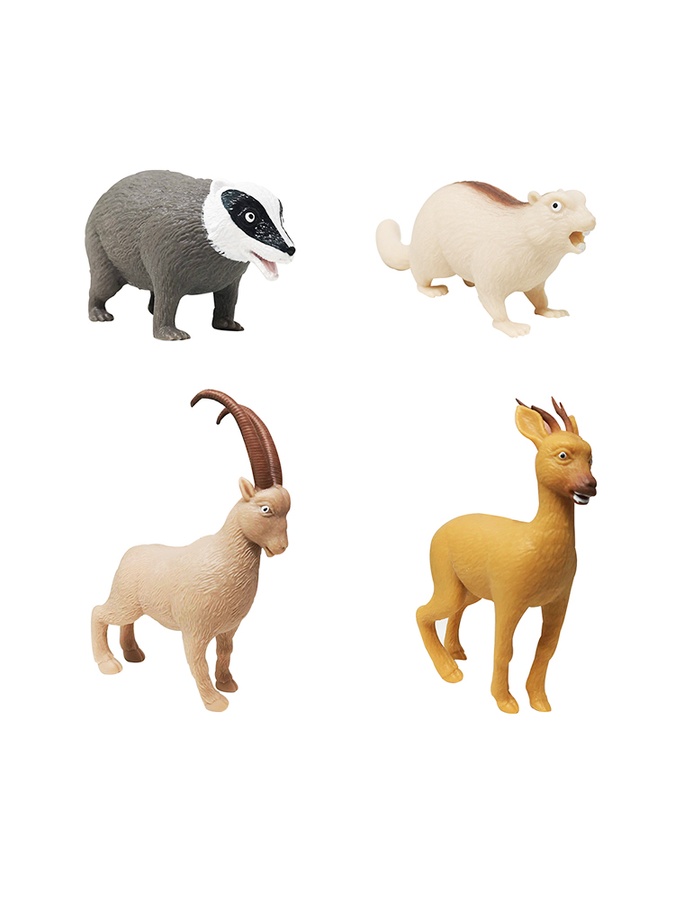 Стретч-іграшка у вигляді тварини - Повелителі гір колір різнокольоровий ЦБ-00216644 SKT000901051 фото