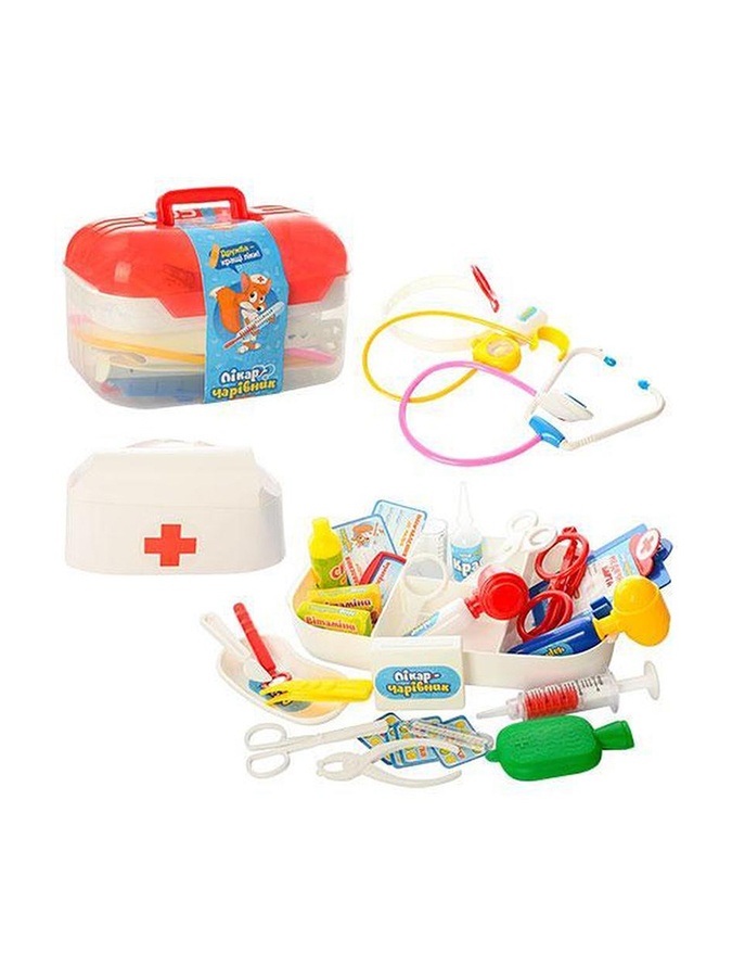 Детский лекарственный набор в чемодане цвет разноцветный 00-00111031 SKT000132996 фото