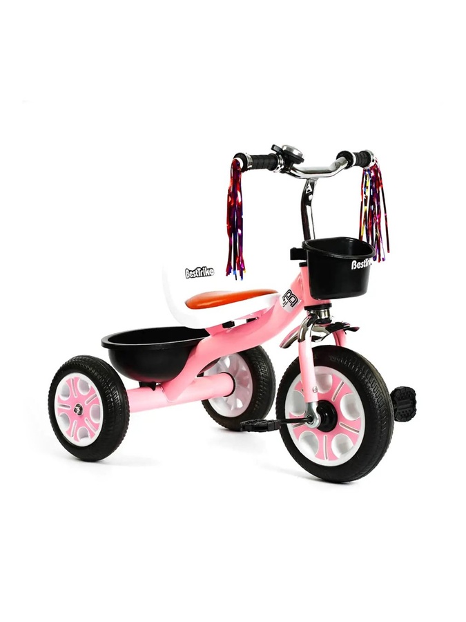 Велосипед 3-х колесный "Best Trike" цвет розовый ЦБ-00215544 SKT000898850 фото