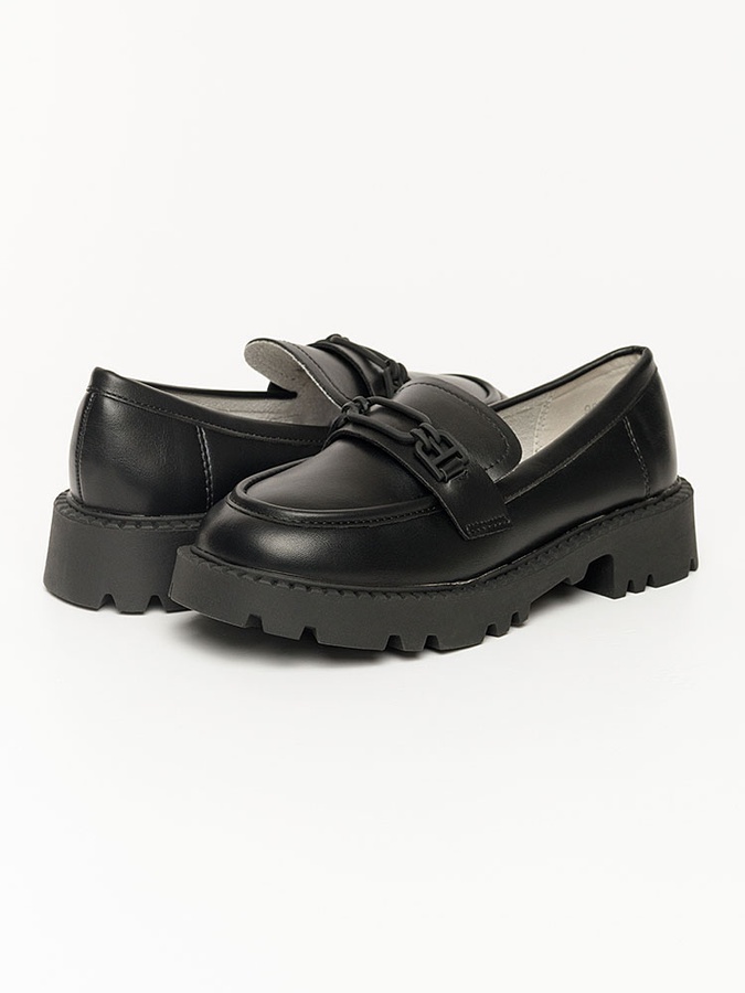Туфли для девочки 37 цвет черный ЦБ-00221568 SKT000912759 фото