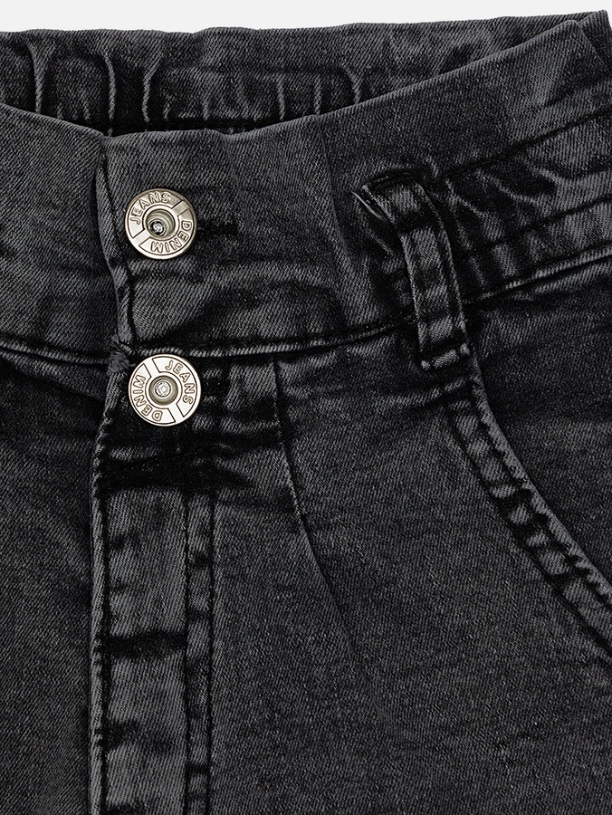 Шорти джинсові для дівчинки 98 колір сірий ЦБ-00221947 SKT000914122 фото