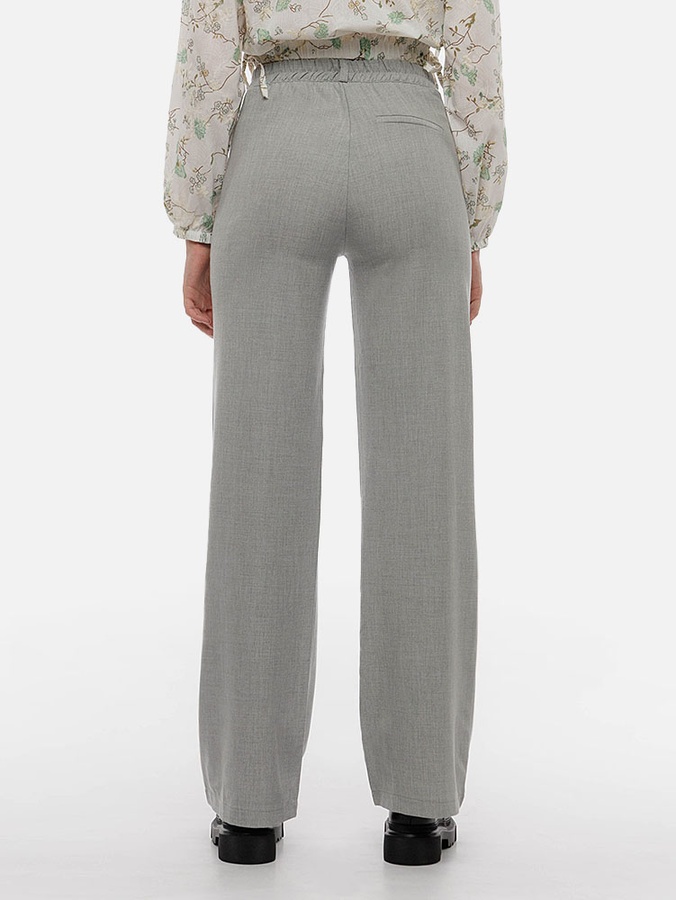 Женские прямые брюки 42 цвет светло-серый ЦБ-00217330 SKT000902509 фото