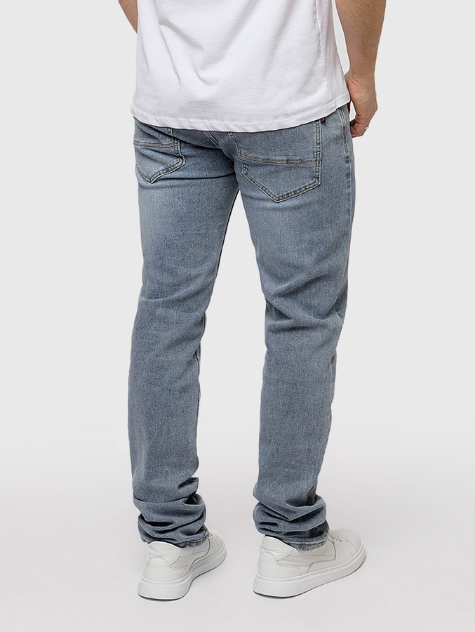 Мужские джинсы регуляр 44 цвет голубой ЦБ-00220238 SKT000909239 фото