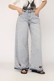 Джинсы wide leg женские цвет голубой 40 ЦБ-00271915 фото