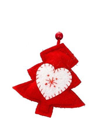 Новогодняя игрушка &laquo;Елка с сердечком&raquo;. ЦБ-00207218 фото