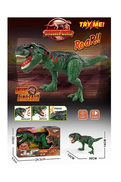 Іграшка - динозавр колір різнокольоровий ЦБ-00239291 SKT000958481 фото