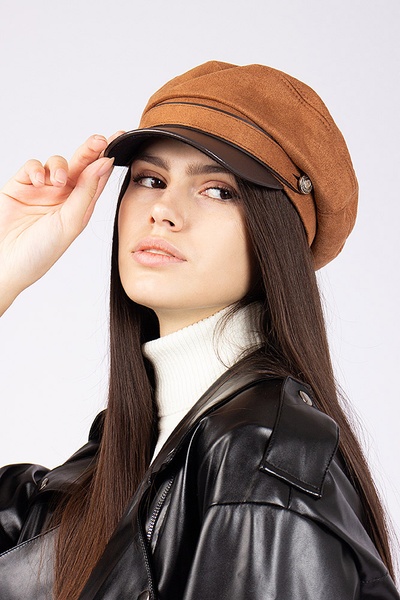 Шляпа женская цвет коричневый ЦБ-00175930 SKT000587974 фото