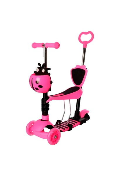 Детский самокат Best Scooter 3в1 цвет розовый ЦБ-00251517 SKT000996912 фото
