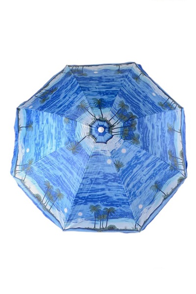 Зонт пляжный цвет синий ЦБ-00226983