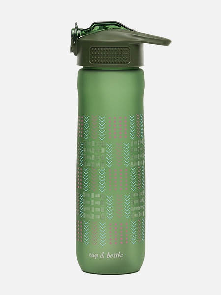 Спортивная бутылка-поилка цвет зеленый ЦБ-00225843 SKT000922983 фото