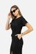 Жіноча сукня з коротким рукавом 42 колір чорний ЦБ-00247009 SKT000985920 фото 3