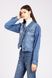 Куртка джинсова жіноча 42 колір синій ЦБ-00162213 SKT000550341 фото 5