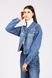 Куртка джинсова жіноча 42 колір синій ЦБ-00162213 SKT000550341 фото 1