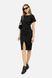 Жіноча сукня з коротким рукавом 42 колір чорний ЦБ-00247009 SKT000985920 фото 1