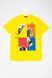 Чоловіча футболка 46 колір жовтий ЦБ-00190968 SKT000844324 фото 1