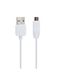 USB кабель X1 Micro 2.4A 2 м колір білий ЦБ-00200470 SKT000868561 фото 2