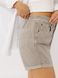 Женские короткие джинсовые шорты 40 цвет серый ЦБ-00219069 SKT000906203 фото 2