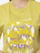 Жіноча подовжена футболка регуляр 46 колір оливковий ЦБ-00215341 SKT000898387 фото 3