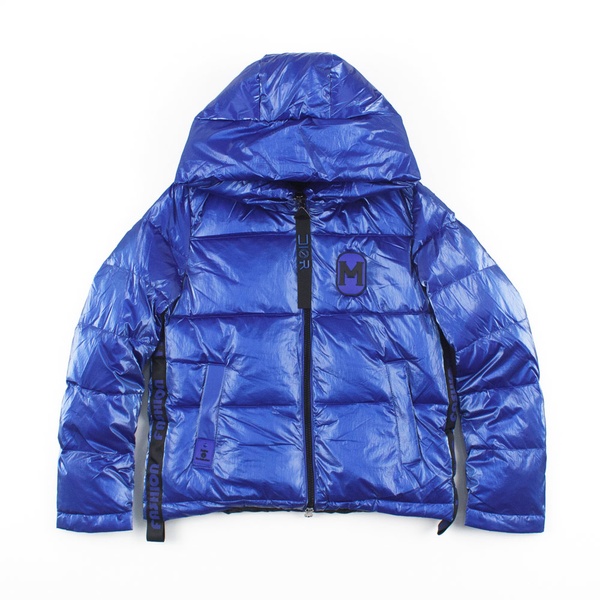 Куртка короткая синяя женская зимняя 44 цвет синий ЦБ-00142674 SKT000497465 фото