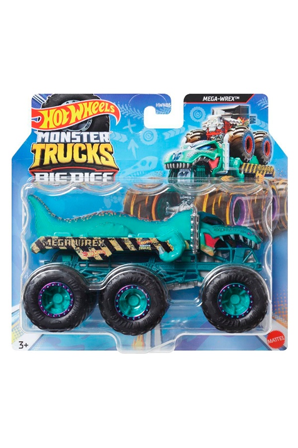 Машинка-внедорожник "Супер-тягач" серии "Monster Trucks" Hot Wheels цвет разноцветный ЦБ-00247088 SKT000986120 фото