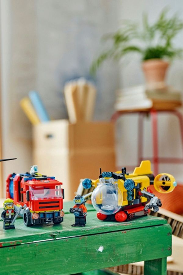 Конструктор LEGO Ремикс: Вертолеты, Пожарные Машины и Подводные Лодки 60462 ЦБ-00279936 фото