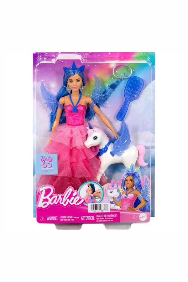 Кукла-аликорн "Удивительный сапфир" серии Дримтопия Barbie цвет разноцветный ЦБ-00250289 SKT000992855 фото