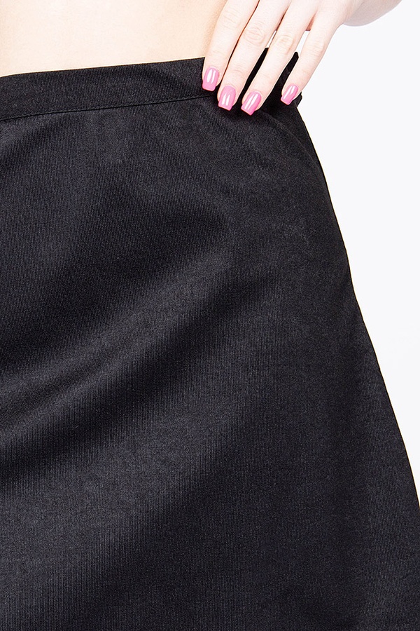 Женская юбка 42 цвет черный ЦБ-00181694 SKT000602312 фото