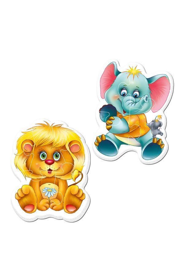 Магнитные беби пазлы Малыш сможет "Зоопарк" Vladi Toys VT3208-28 ЦБ-00262608 фото