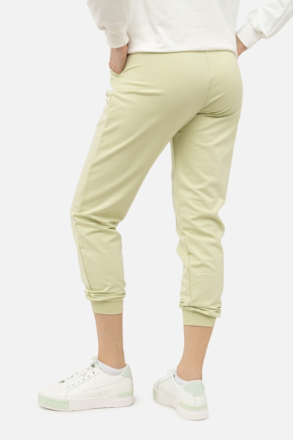 Женские спортивные брюки 44 цвет оливковый ЦБ-00239098 SKT000957913 фото