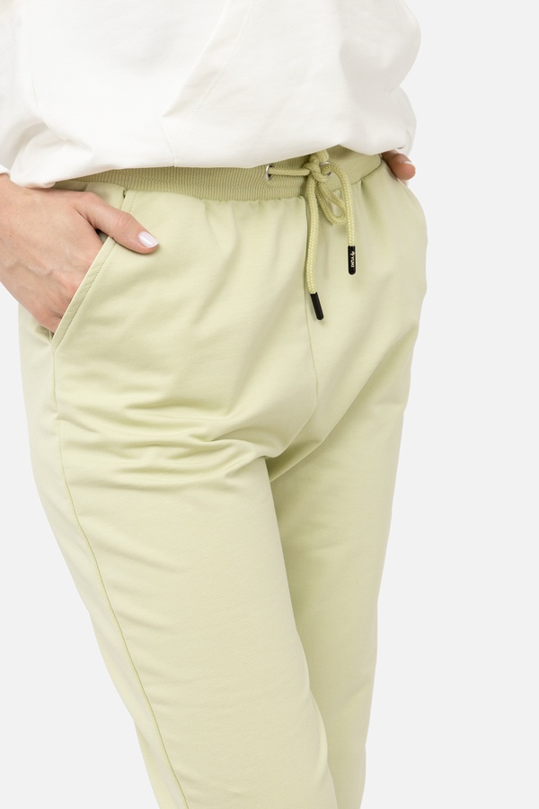 Жіночі спортивні штани 44 колір оливковий ЦБ-00239098 SKT000957913 фото
