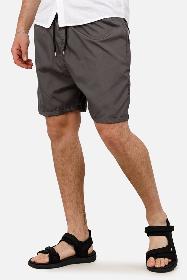 Мужские пляжные шорты 44 цвет темно-серый ЦБ-00250601 SKT000993723 фото