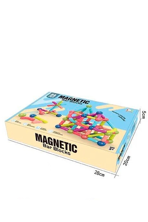 Магнитный конструктор цвет разноцветный ЦБ-00256387 SKT001010039 фото