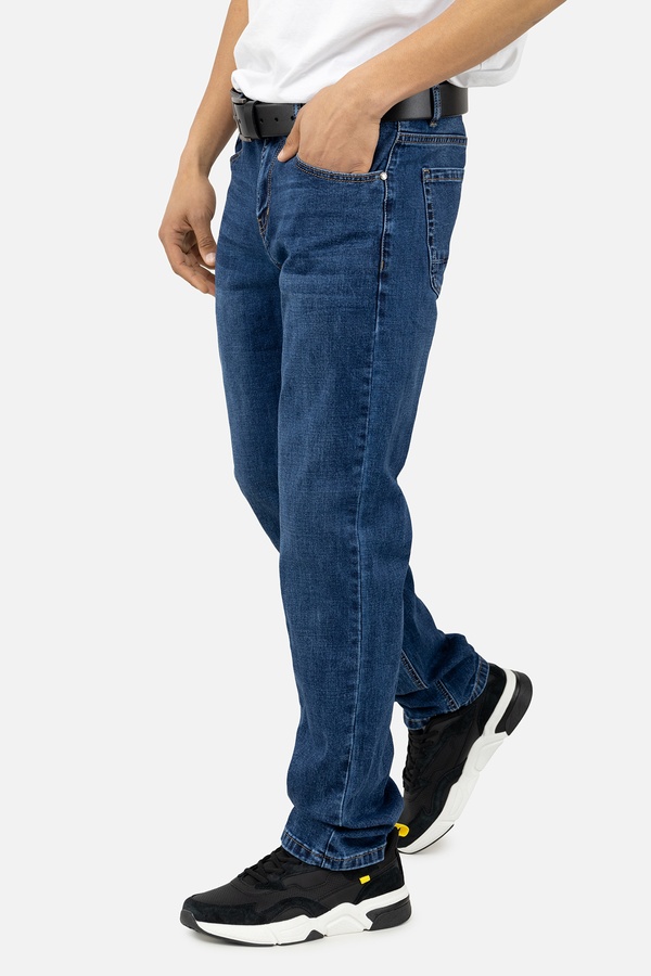 Чоловічі джинси 58 колір синій ЦБ-00246652 SKT000985059 фото