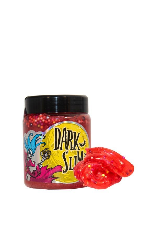 Слайм - "Dark slime - з кульками" Strateg 71831 ЦБ-00199432 фото