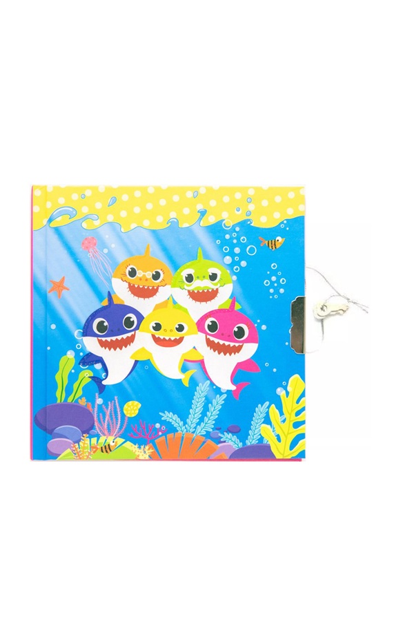 Блокнот дитячий на замочку "Акулята" колір різнокольоровий ЦБ-00183100 SKT000605843 фото