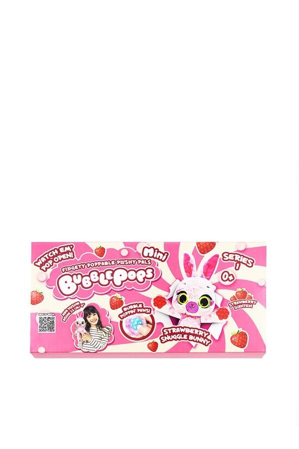 Bubble Pops Мягкая игрушка мини &laquo;Клубничный зайчонок&raquo;, 20 см. TY 2402005/4 ЦБ-00268723 фото