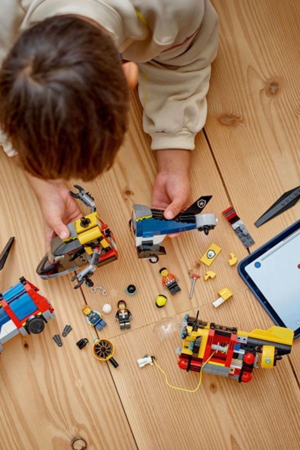 Конструктор LEGO Ремикс: Вертолеты, Пожарные Машины и Подводные Лодки 60462 ЦБ-00279936 фото