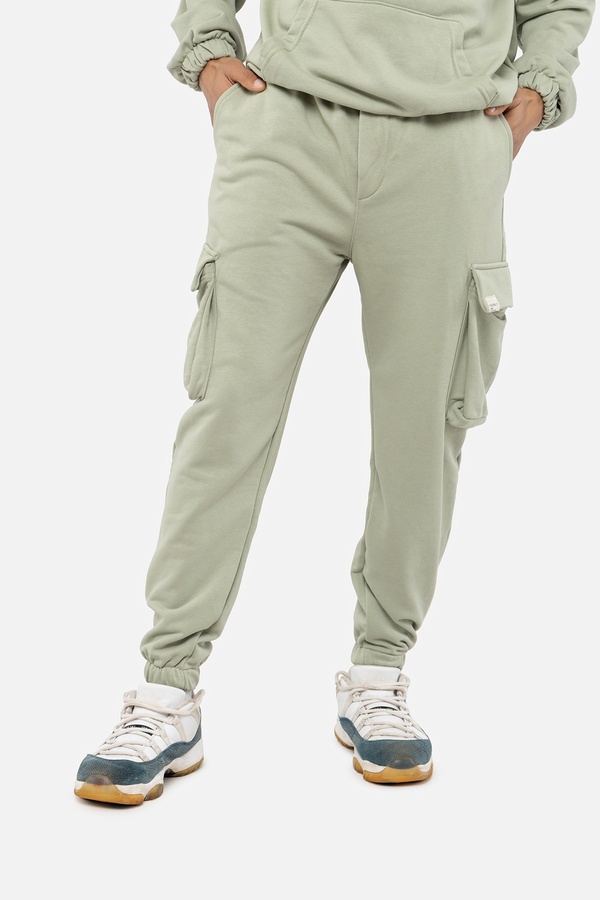 Мужские спортивные штаны 44 цвет мятный ЦБ-00241631 SKT000962144 фото